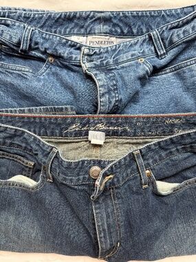 Women’s Jeans Bundle Pendleton and Eddie Bauer Sz 12